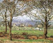 Camille Pissarro Park view oil painting artist